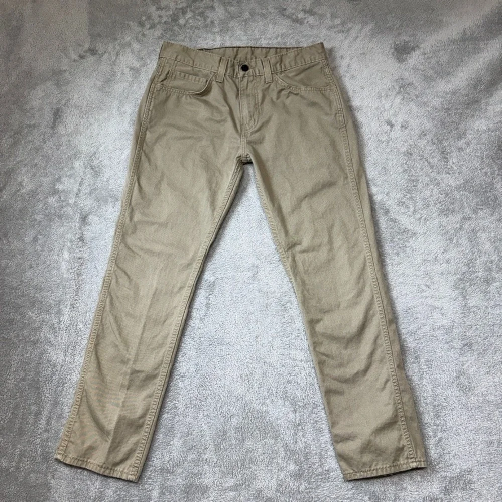 Levis 511 Jeans Mens 32X30‎ Tan Slim Straight Low Rise Modern Twill Preppy